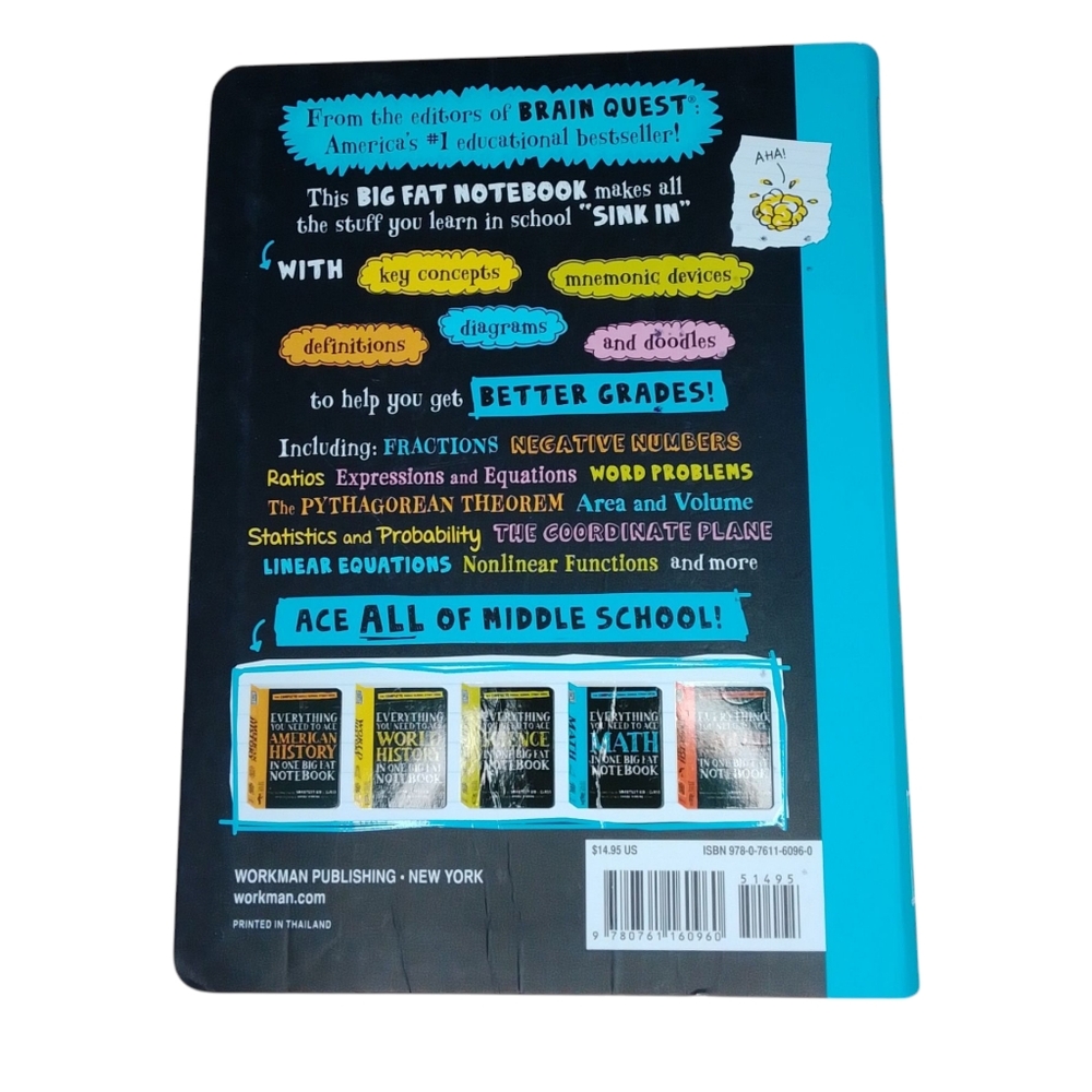 Everything You Need To Ace Math In One Big Fat Notebook - Picture 3 of 4